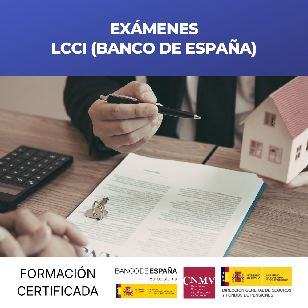 EXÁMENES LCCI (BANCO DE ESPAÑA)