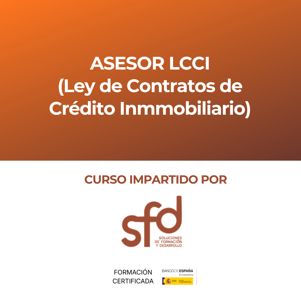 ASESOR LCCI (Ley de Contratos de Crédito Inmobiliario)