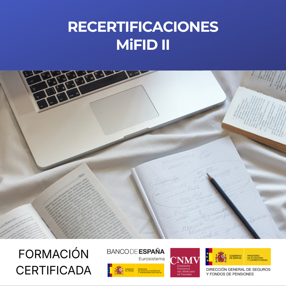 PACK RECERTIFICACIÓN INFORMADOR FINANCIERO