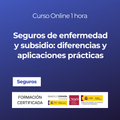 Seguros de enfermedad y subsidio: diferencias y aplicaciones prácticas